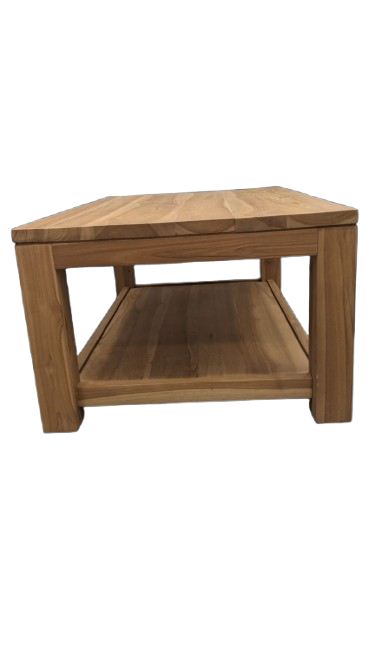 EVE - table basse rectangulaire en teck massif