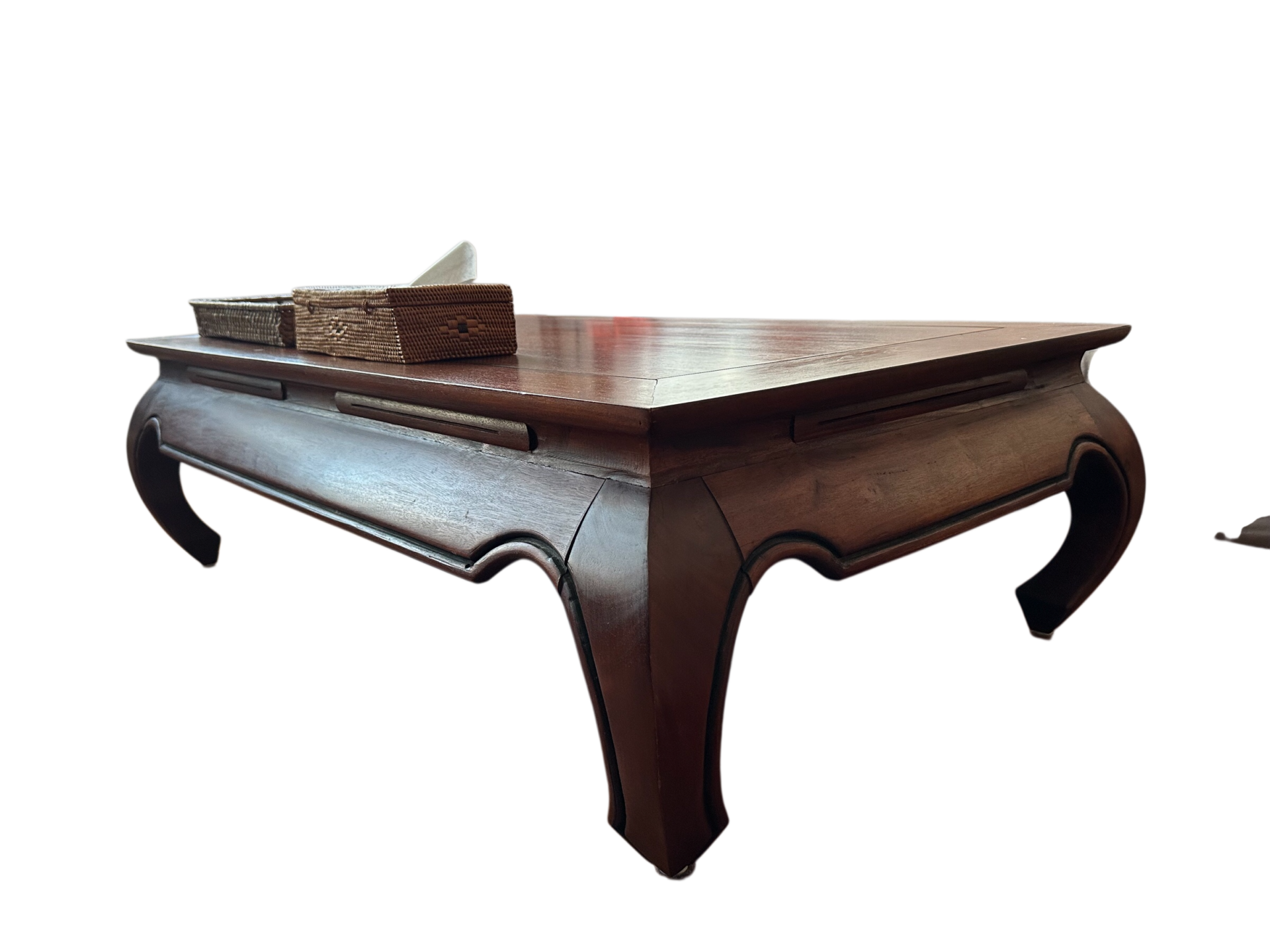 Table basse style colonial