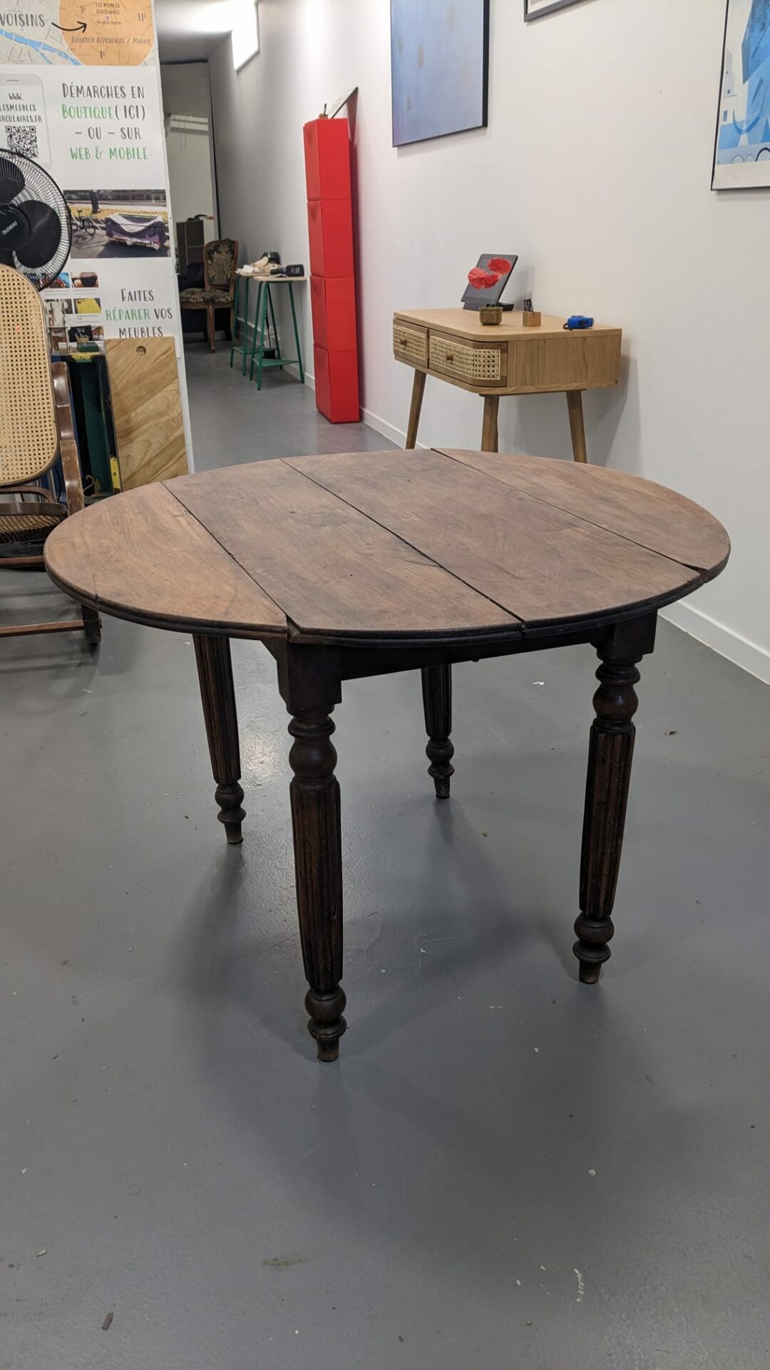 Table a volets 95cm – Image 3