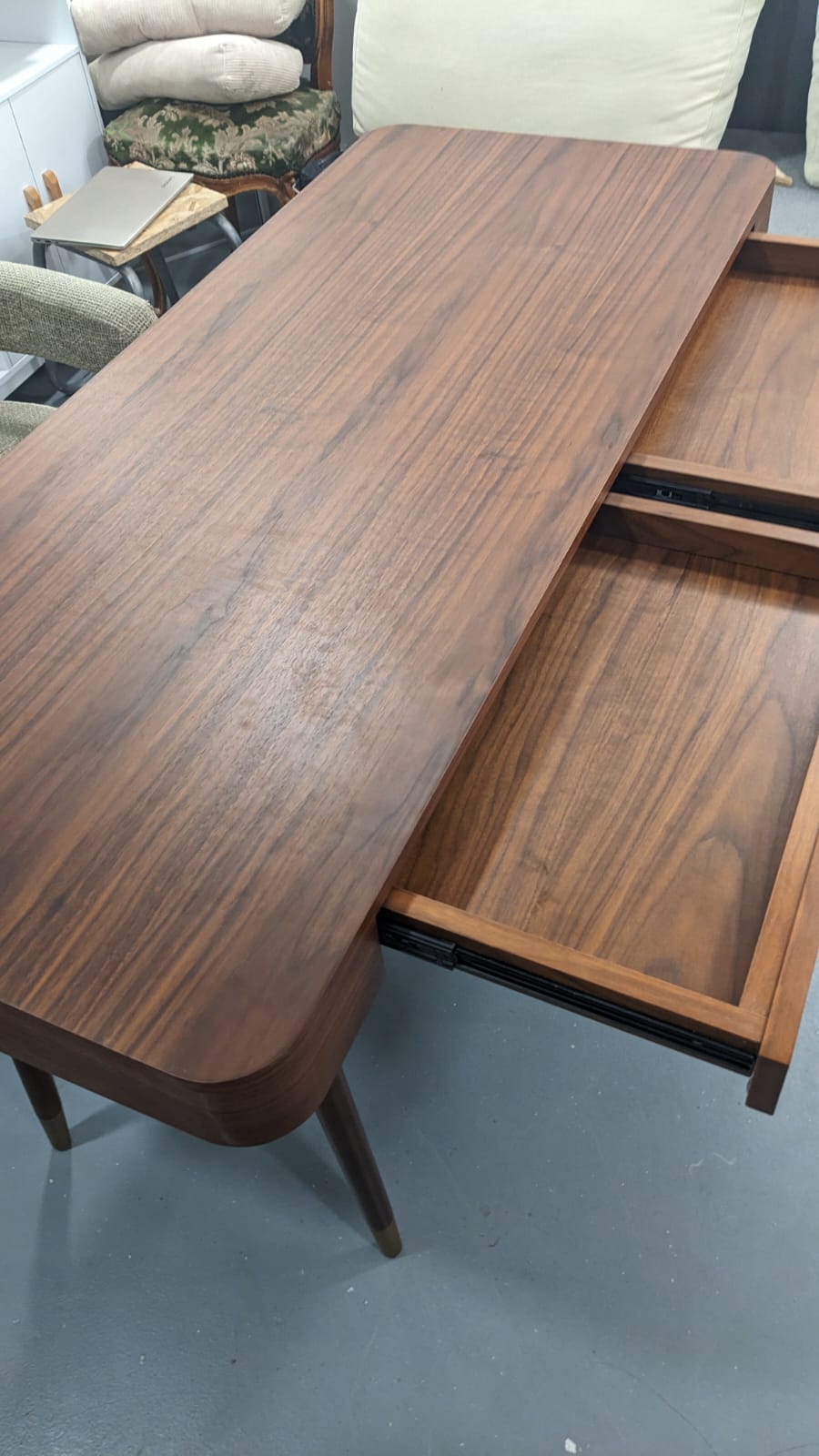 Vinyle - Bureau habillage noyer – Image 4
