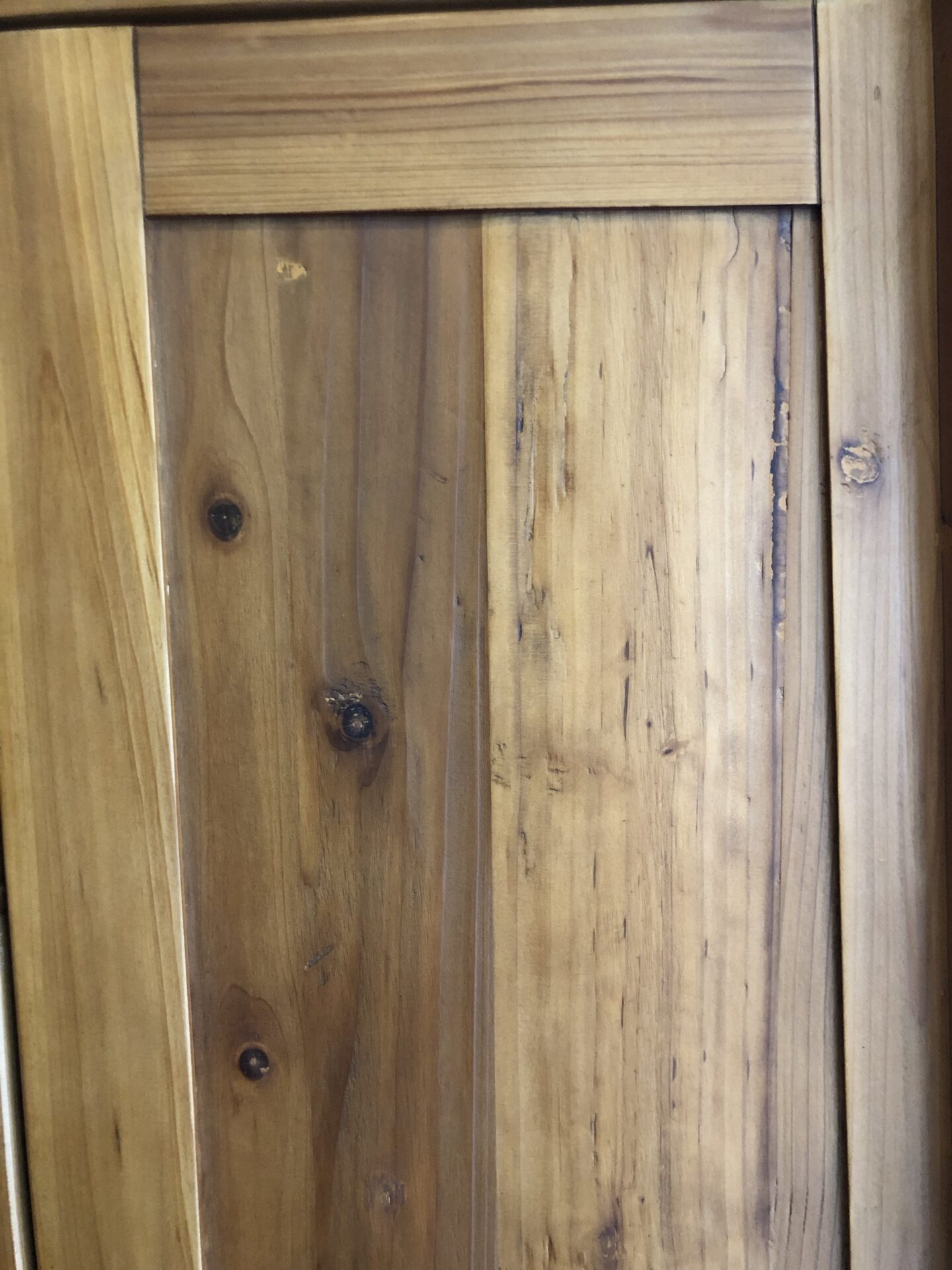 Armoire YUKI en pin massif recyclé – Image 5