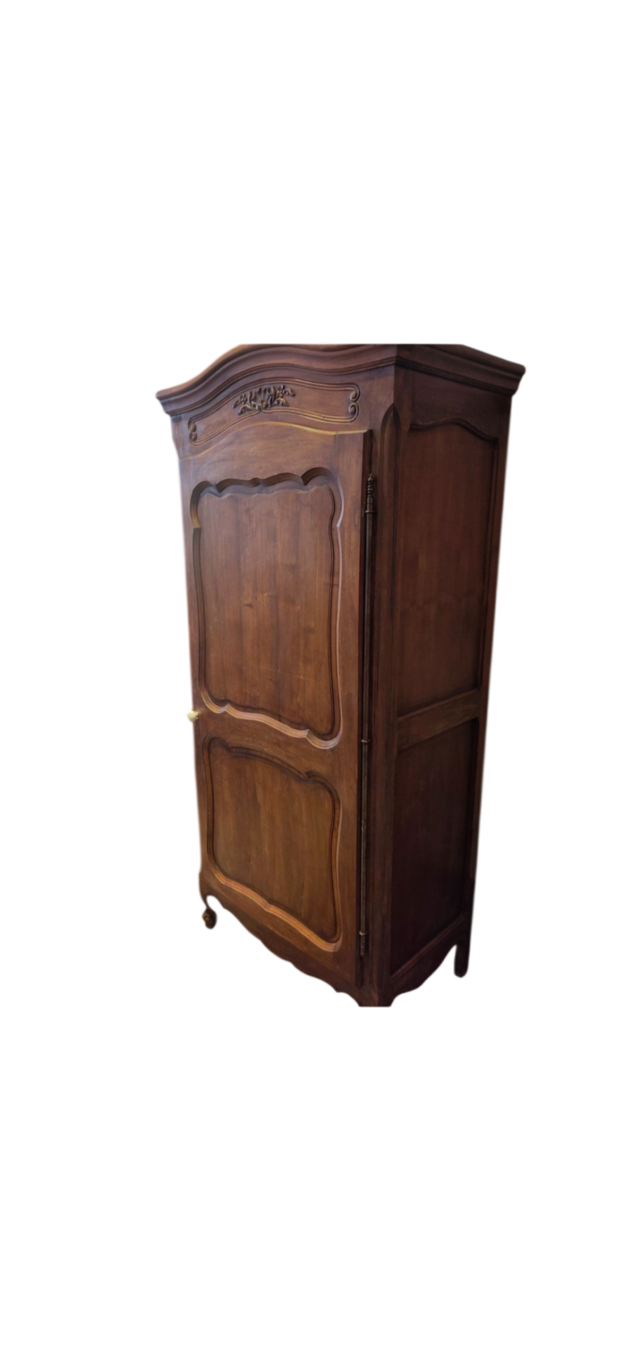 Armoire Bonnetiére en bois rénovée