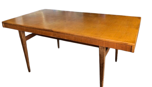 Table rectangulaire extensible vintage