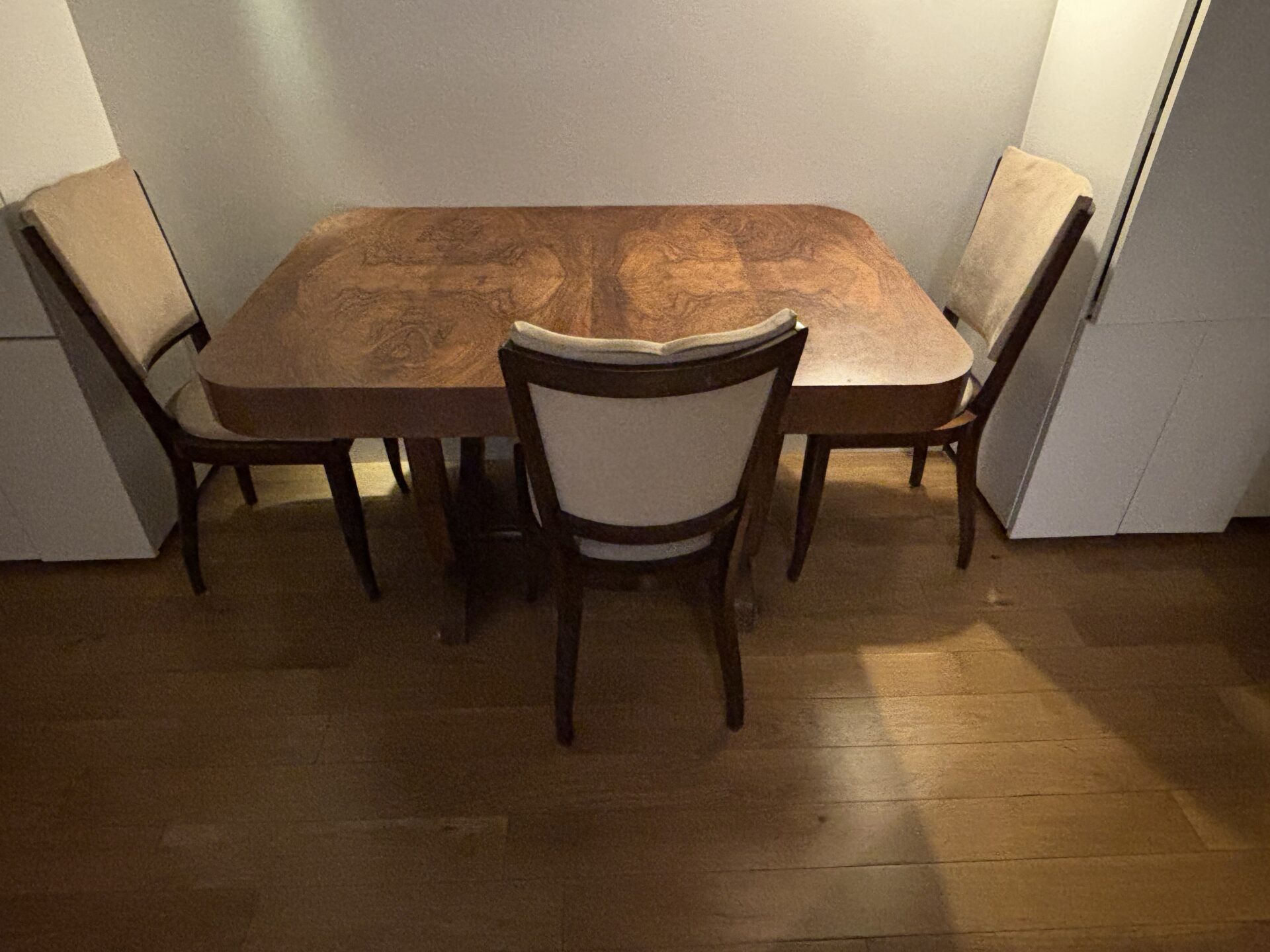 6 chaises tissu crème – Image 6