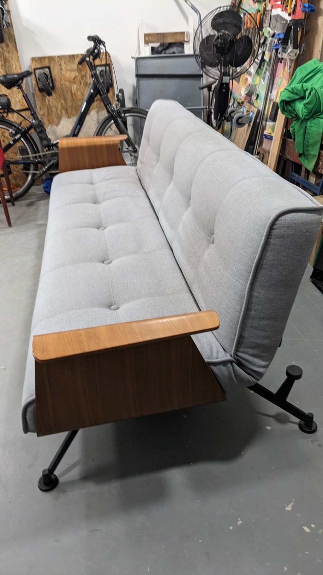 Canapé Habitat convertible style "Eames" années 60 – Image 3