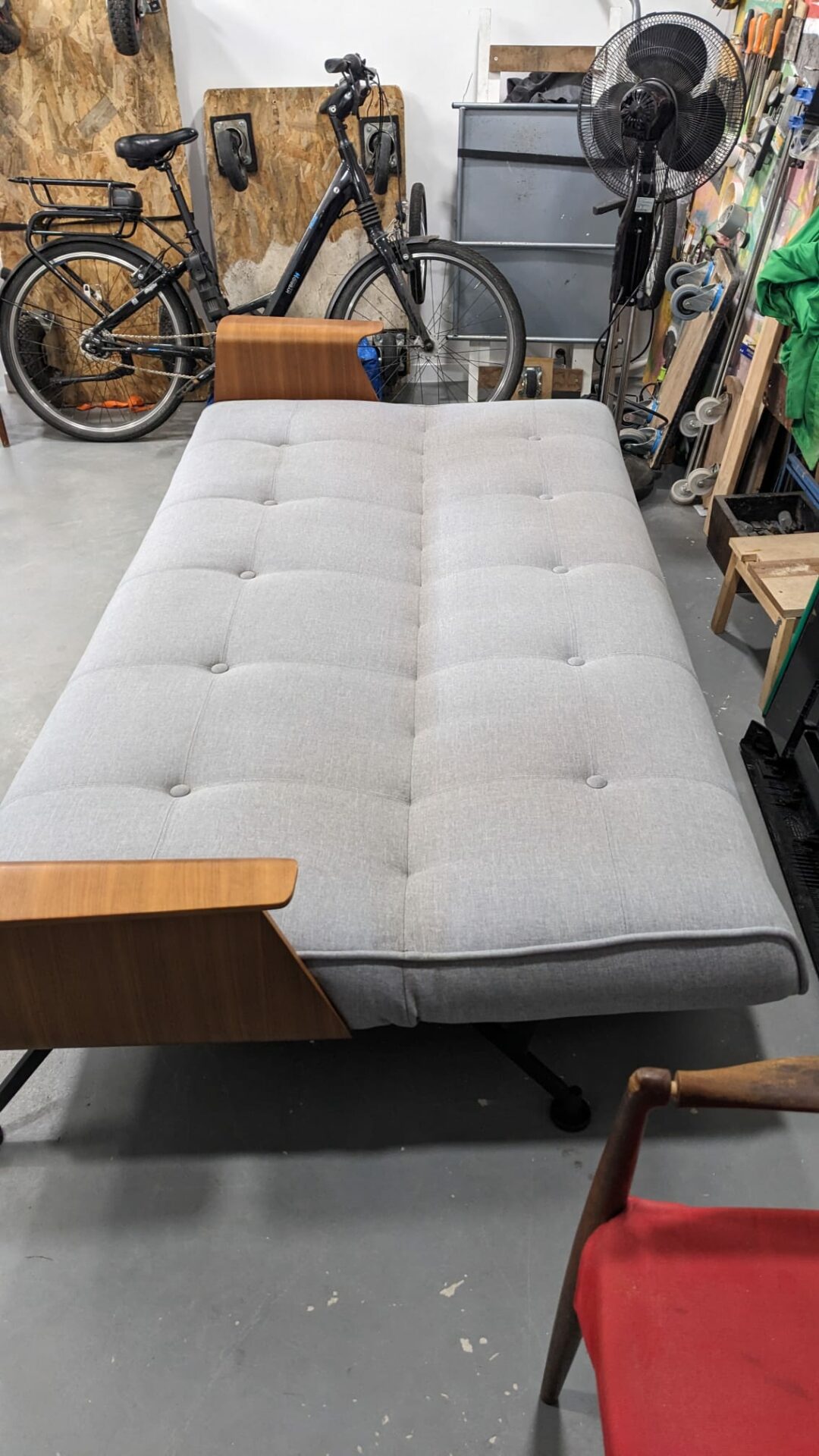 Canapé Habitat convertible style "Eames" années 60 – Image 4