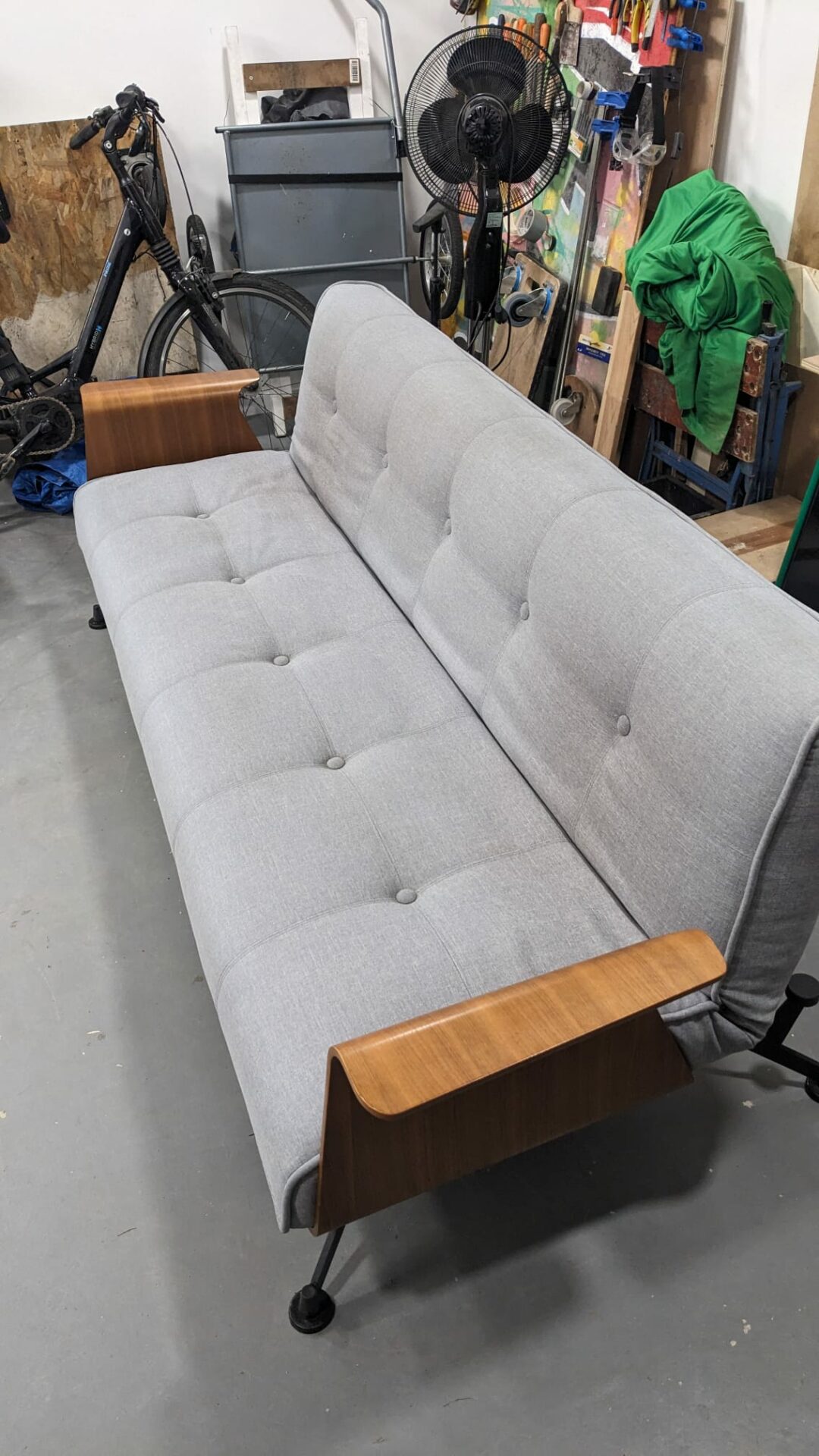 Canapé Habitat convertible style "Eames" années 60 – Image 2