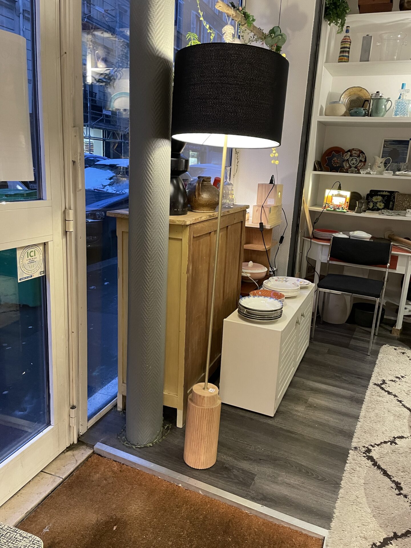 Lampadaire pied bois LA REDOUTE – Image 4