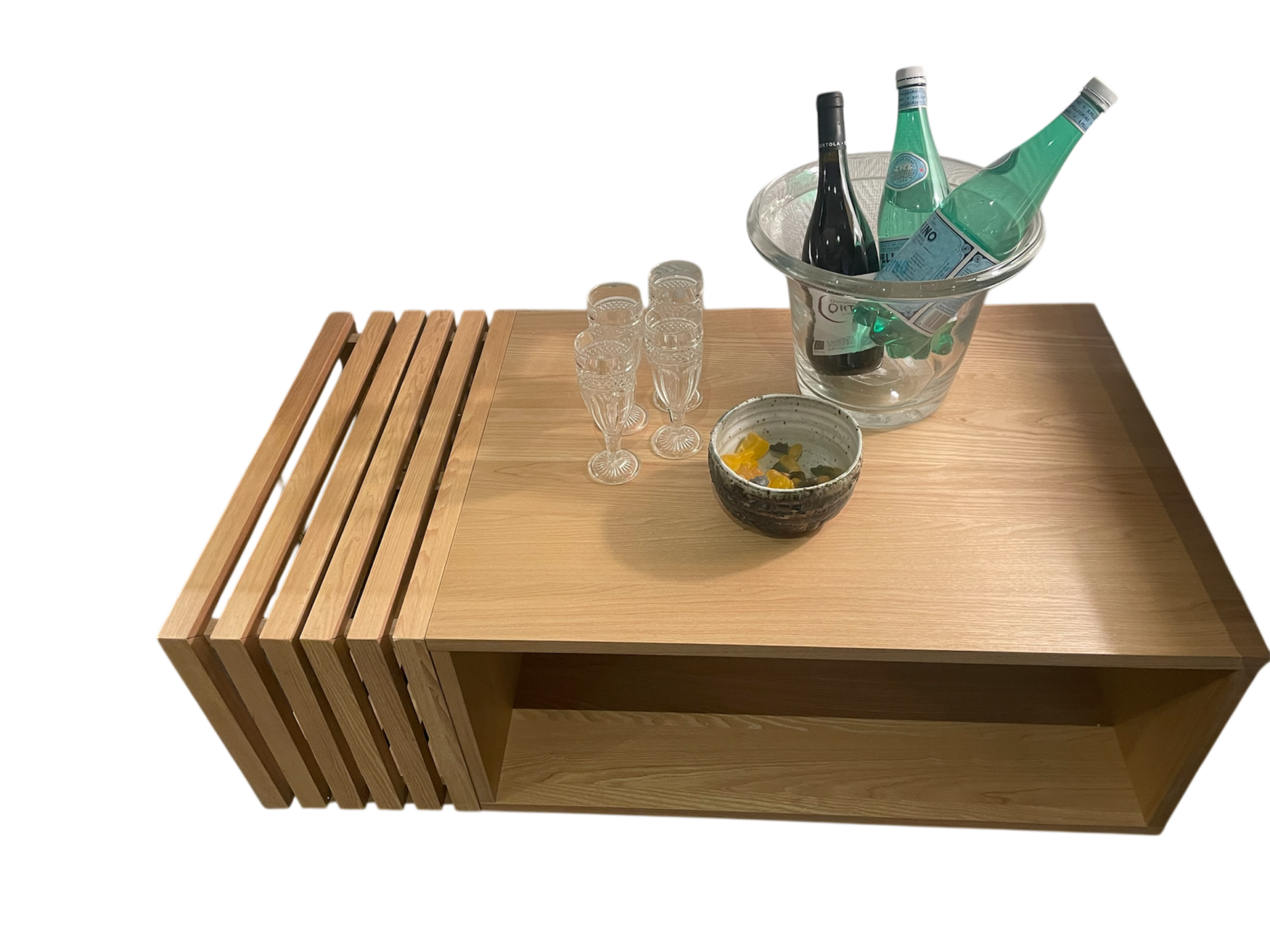 Table basse plaqué chêne LA REDOUTE – Image 8
