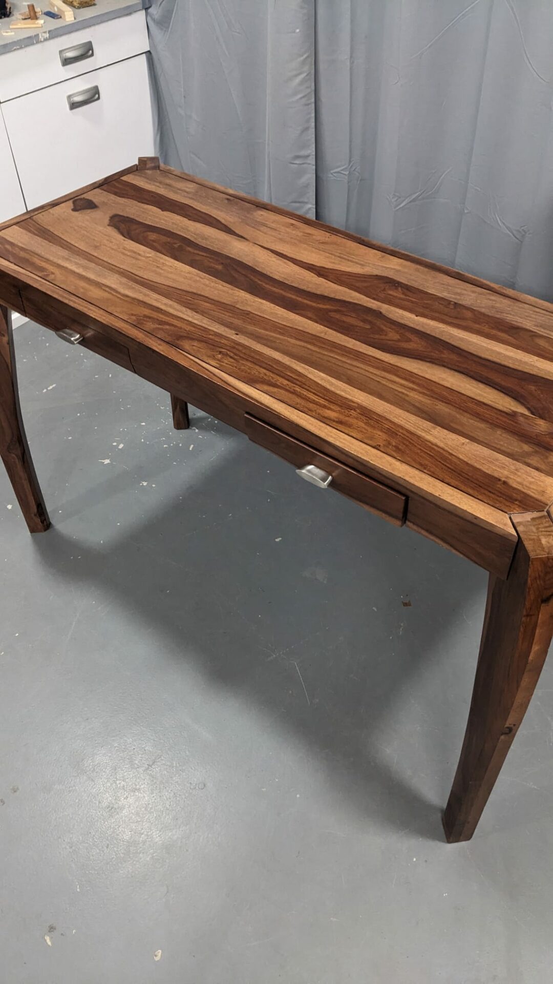 Console en palissandre massif Luna – Image 3