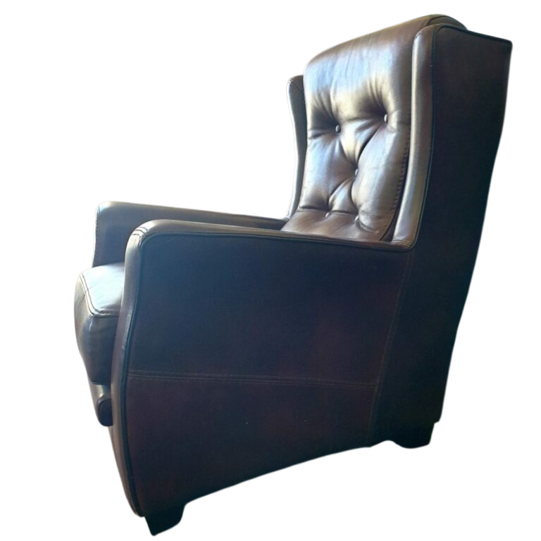 Fauteuil en cuir