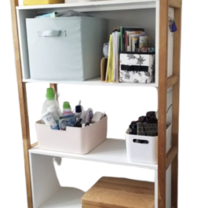 Etagère bois et mélamine