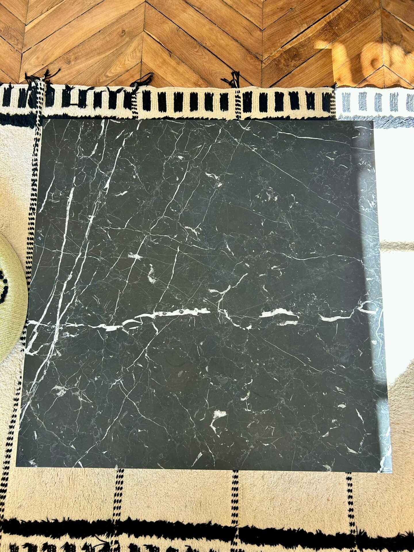 Table basse carrée en marbre - La Redoute – Image 2