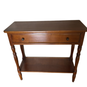 Console d&rsquo;entrée en bois massif