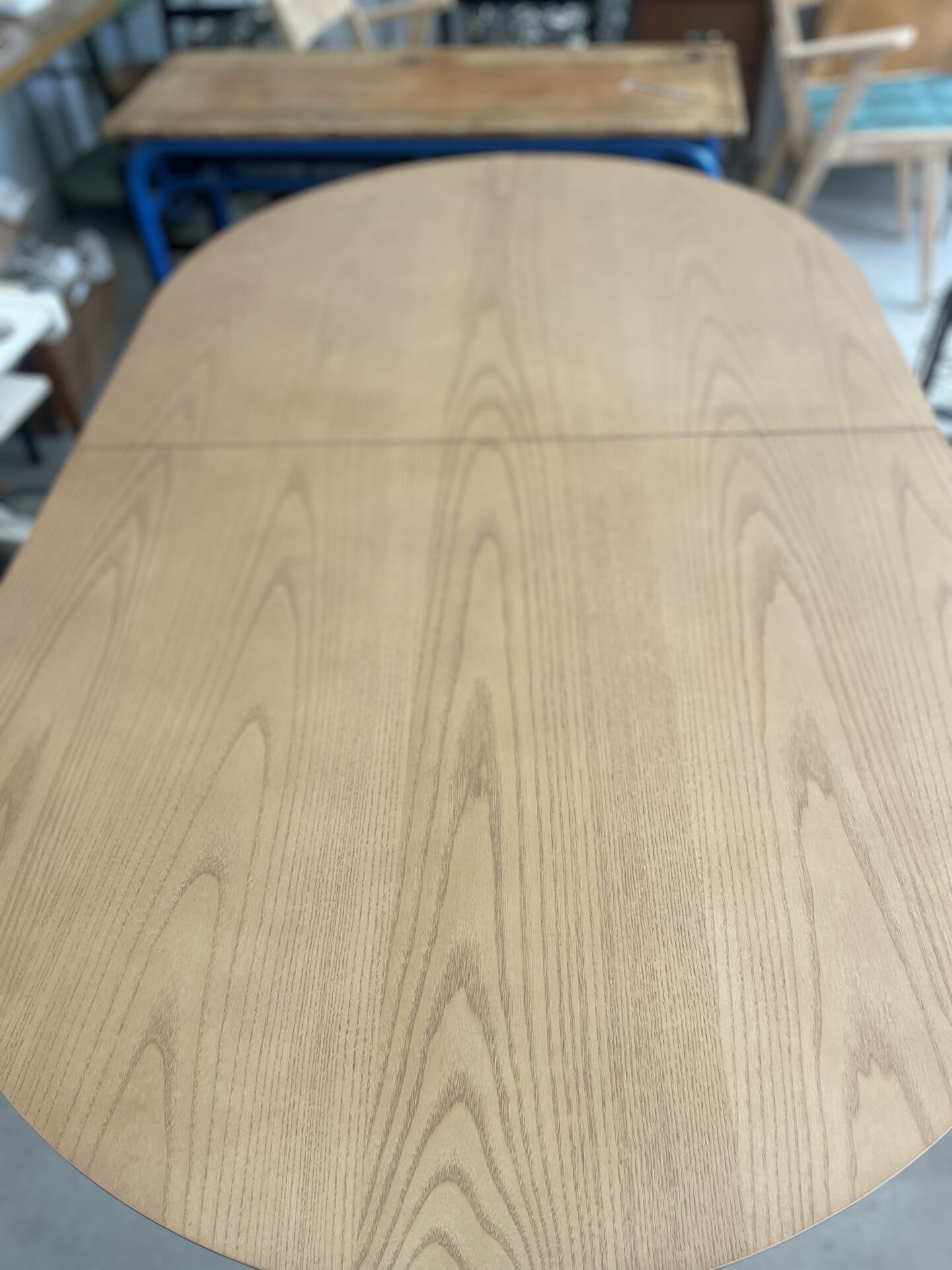 Table à manger extensible ADRIANO 4-8 personnes en frêne – Image 8