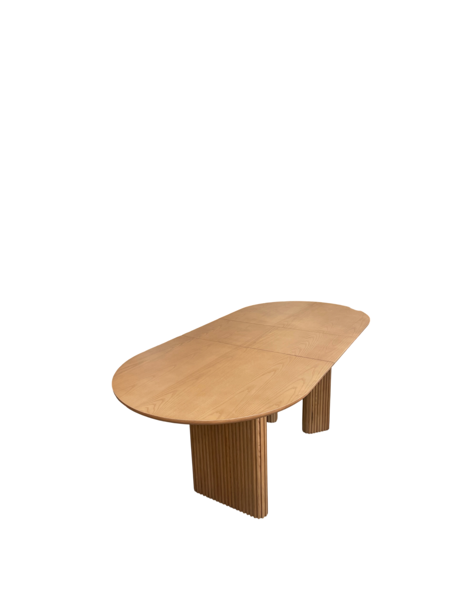Table à manger extensible ADRIANO 4-8 personnes en frêne – Image 2