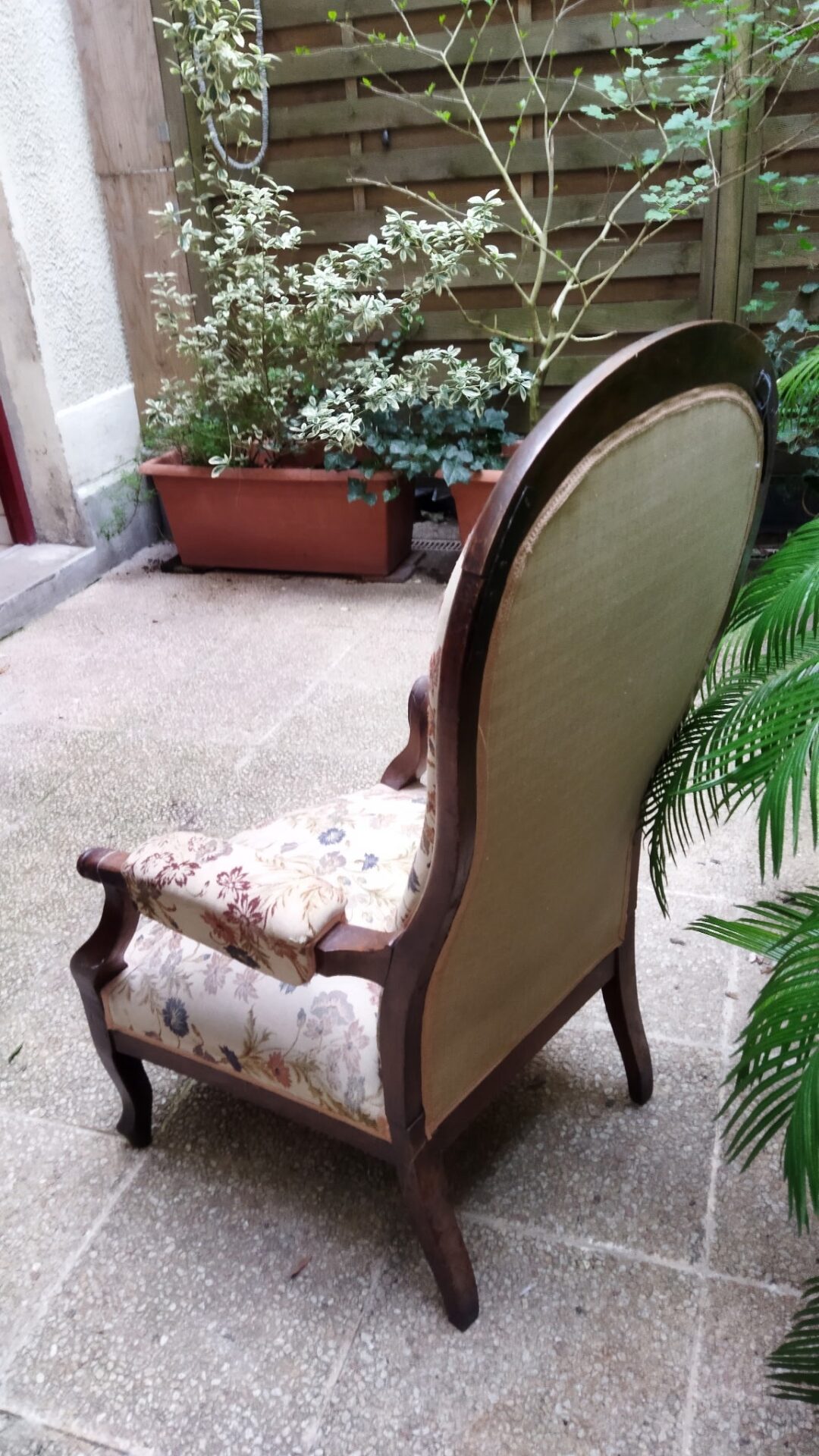 Fauteuil Voltaire avec dossier inclinable – Image 2