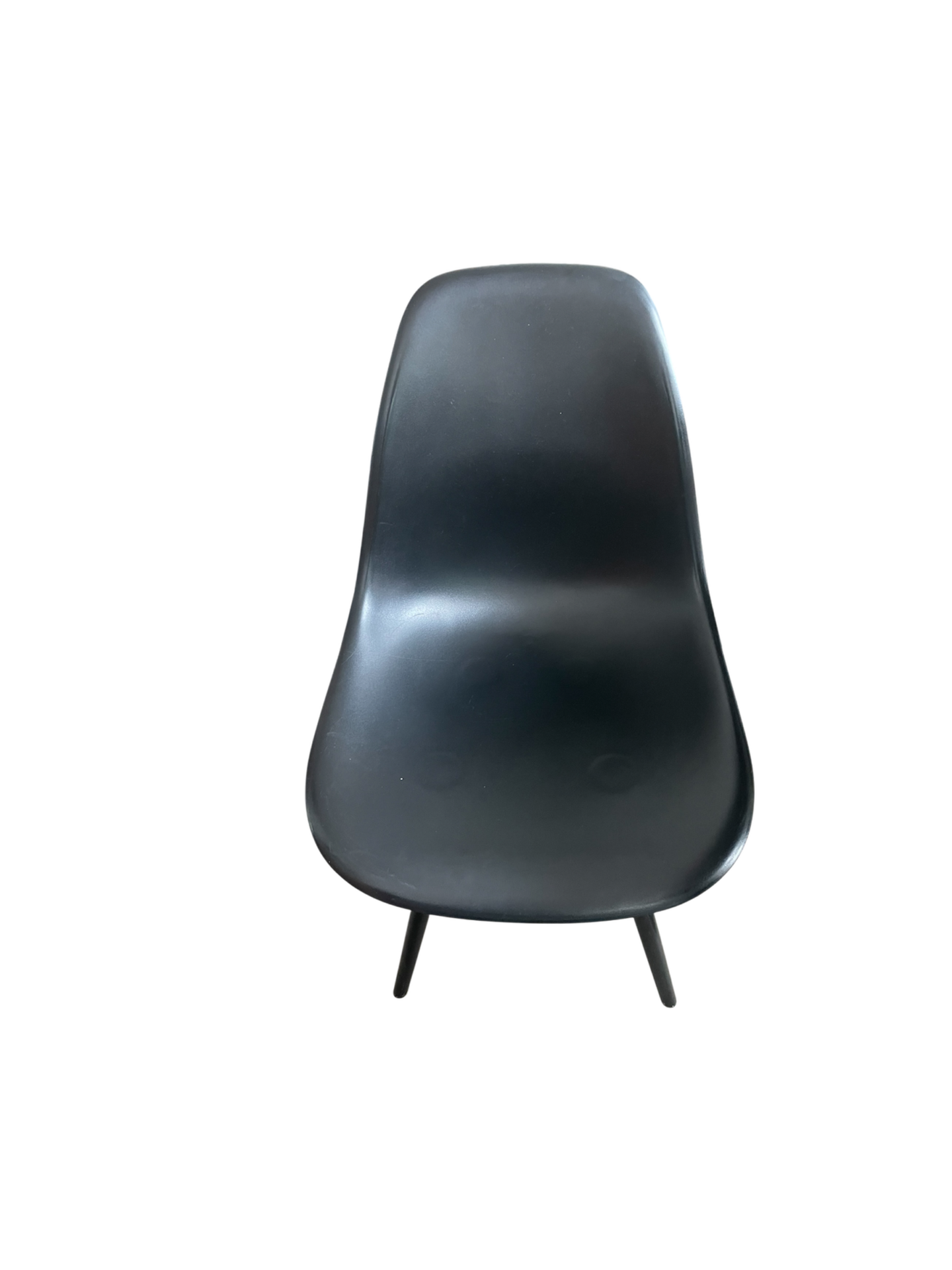 Paire de chaises modernes noires