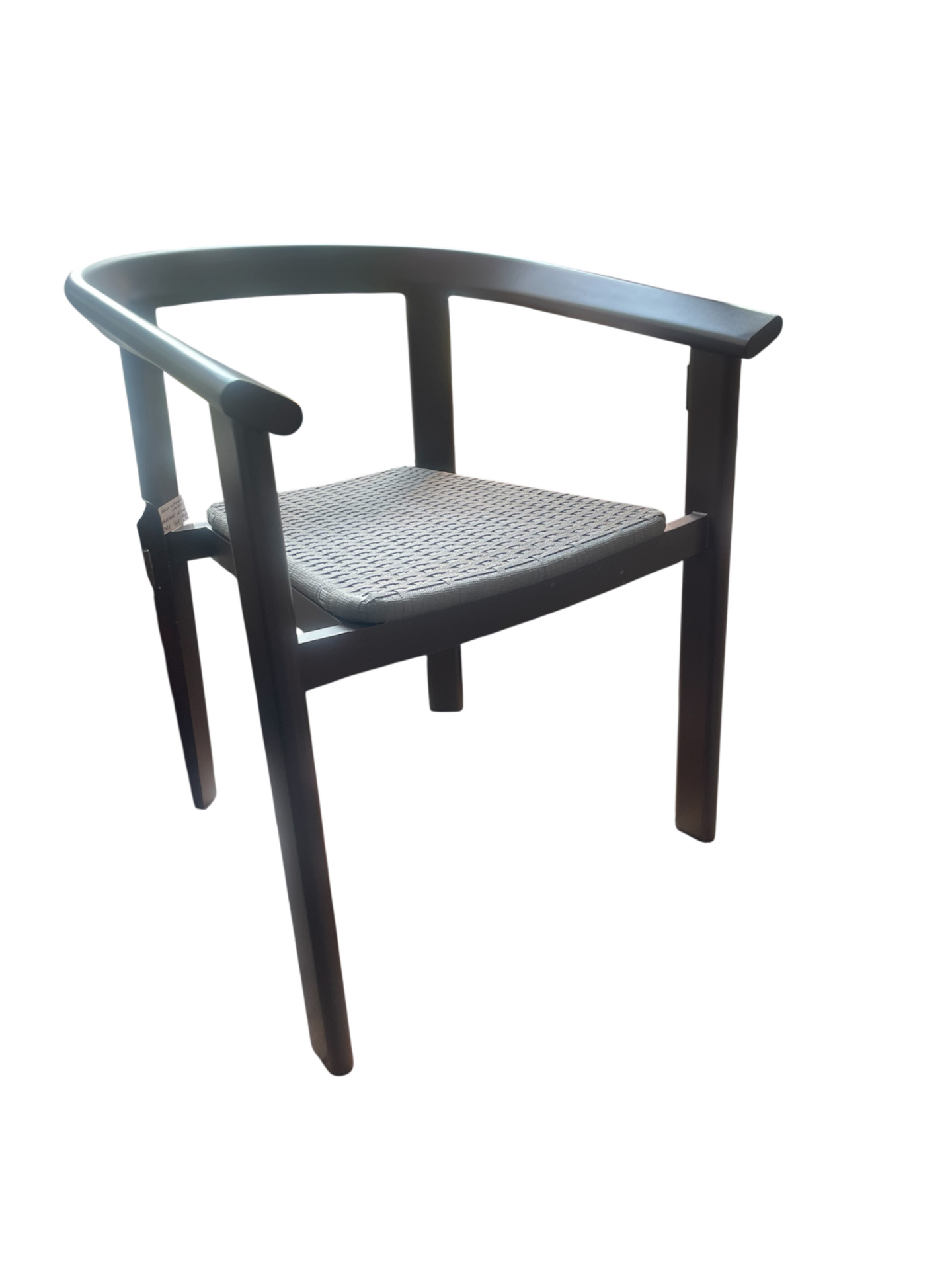 Chaise fauteuil en alu et corde (intérieur - extérieur)